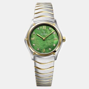 Ebel Green Stainless Steel Sport Classic 1216541 Quartz Women's Wristwatch 29 mm, Watches - Luxury Closet catalog