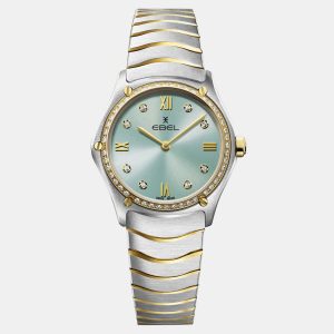Ebel Green Stainless Steel Sport Classic 1216559 Quartz Women's Wristwatch 29 mm, Watches - Luxury Closet catalog