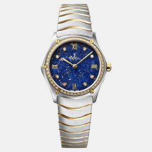 Ebel Blue Stainless Steel Sport Classic Limited Edition Quartz 1216562 Women's Wristwatch 29 mm, Watches - Luxury Closet catalog