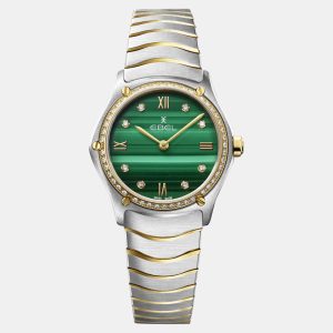 Ebel Green Stainless Steel Sport Classic Limited Edition 1216561 Quartz Women's Wristwatch, Watches - Luxury Closet catalog