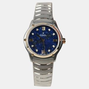 Ebel Blue Stainless Steel Sport Classic Limited Edition 1216610 Quartz Women's Wristwatch 29 mm, Watches - Luxury Closet catalog