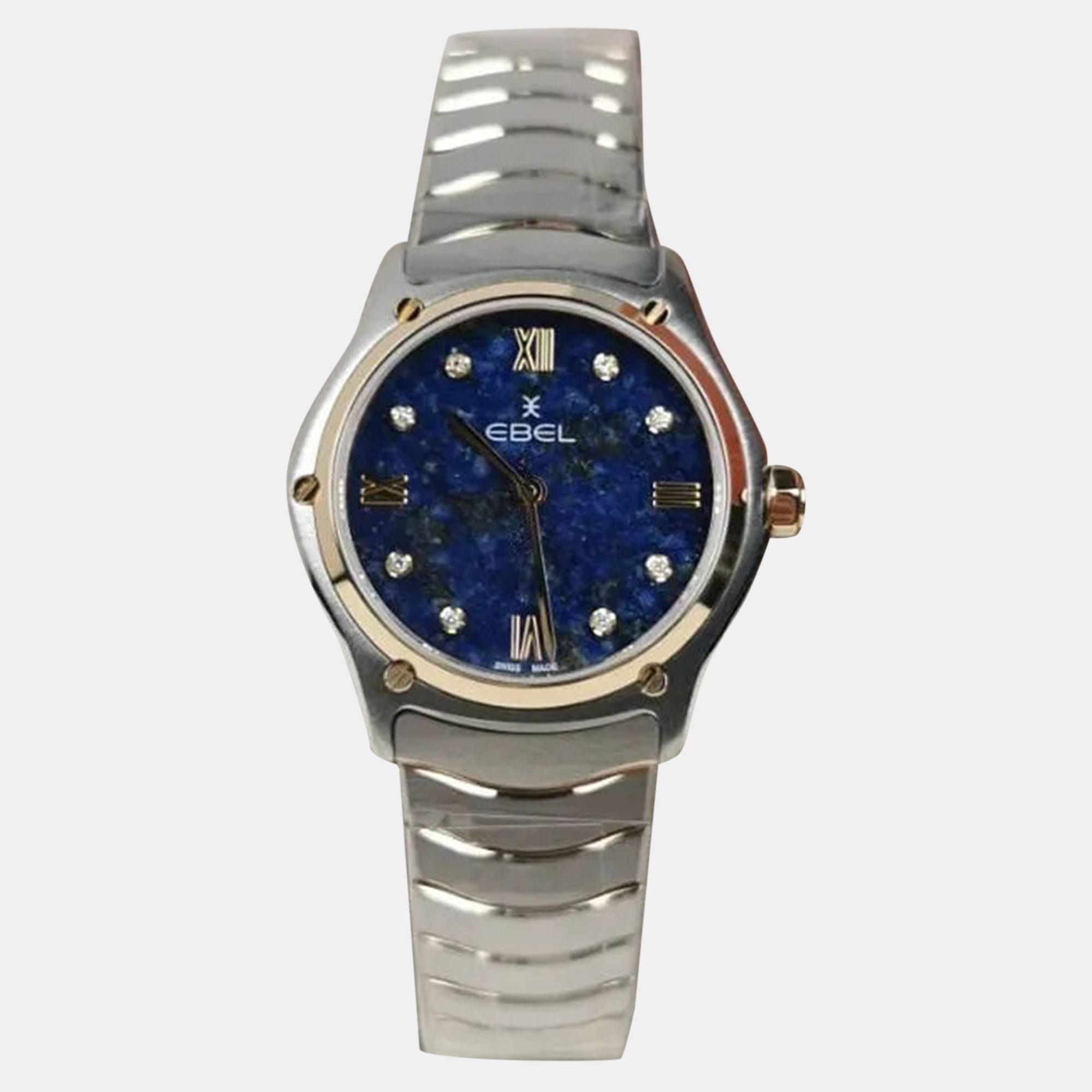 Ebel Blue Stainless Steel Sport Classic Limited Edition 1216610 Quartz Women's Wristwatch 29 mm, Watches - Luxury Closet catalog