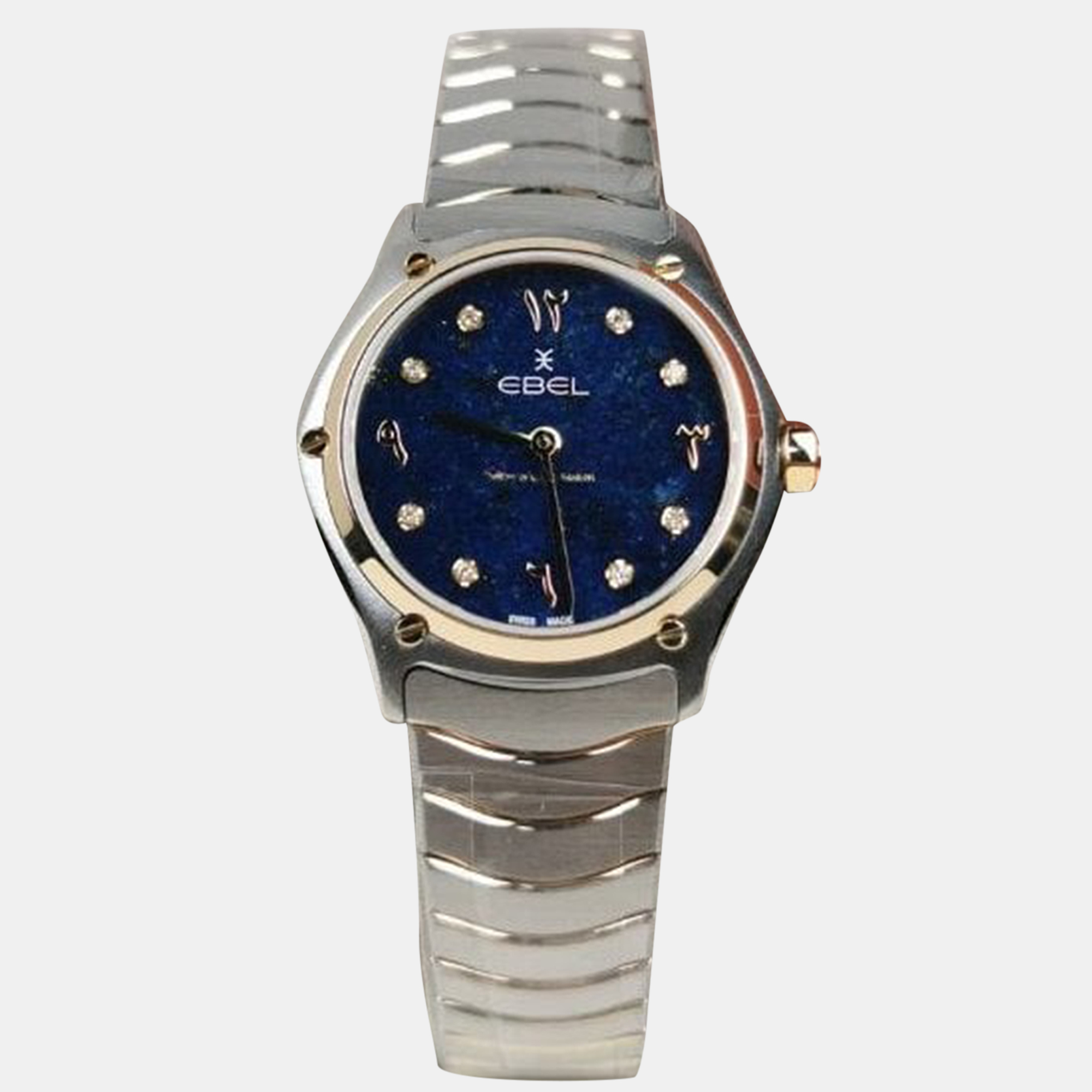 Ebel Blue Stainless Steel Sport Classic Limited Edition 1216613 Quartz Women's Wristwatch 29 mm, Watches - Luxury Closet catalog