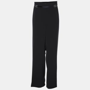 Elena Miro Navy Blue Crepe Straight Pants XXL, Clothing - Luxury Closet catalog