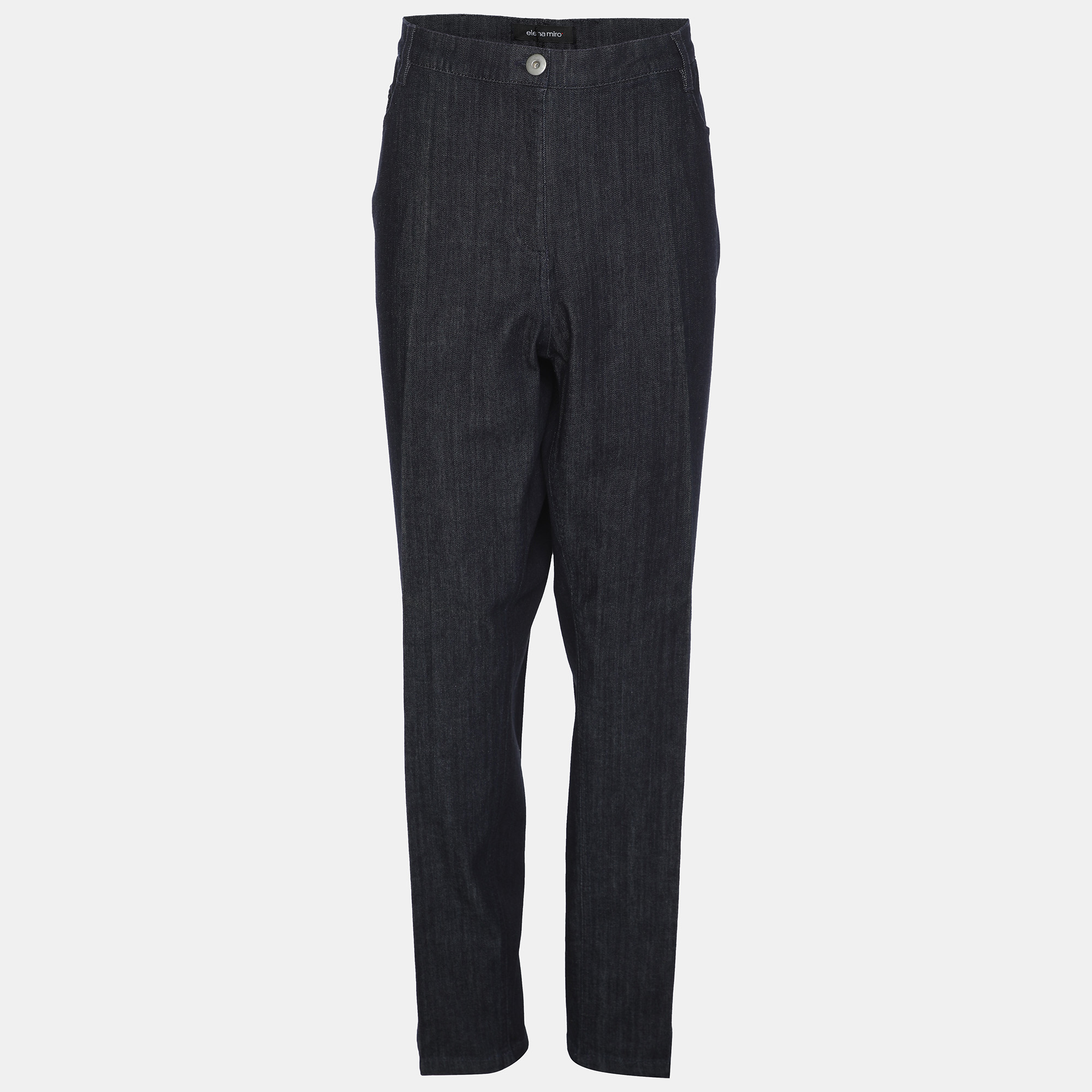 Elena Miro Navy Blue Denim Jeans XXL, Jeans - Luxury Closet catalog