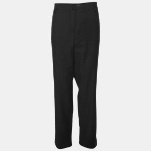 Elena Miro Dark Grey Wool Trouser XXL, Clothing - Luxury Closet catalog