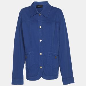 Elena Miro Blue Denim Shirt Jacket XL, Coats & Jackets - Luxury Closet catalog