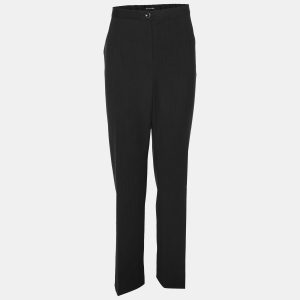 Elena Miro Dark Grey Wool Blend Trousers XXL, Clothing - Luxury Closet catalog