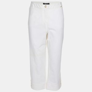 Elena Miro White Denim Jeans XXL, Jeans - Luxury Closet catalog