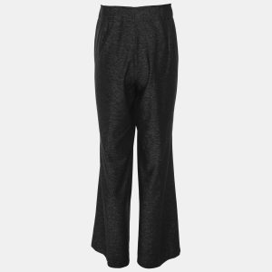 Elena Miro Dark Grey Wool Blend Trousers XXL, Clothing - Luxury Closet catalog