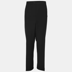 Elena Miro Black Wool Blend Trousers XXL, Clothing - Luxury Closet catalog