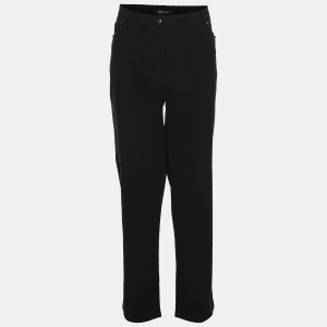 Elena Miro Black Denim Embellished Jeans XXL, Jeans - Luxury Closet catalog