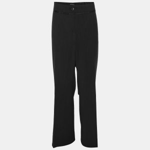 Elena Miro Dark Grey Wool Blend Trousers XXL, Clothing - Luxury Closet catalog