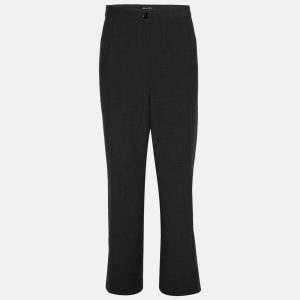 Elena Miro Dark Grey Wool Blend Wide Leg Trouser XL, Clothing - Luxury Closet catalog