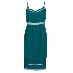 Elizabeth and James Sea Green Mesh Insert Sleeveless Dress XS, Dresses - Luxury Closet catalog