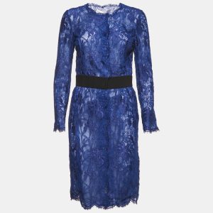 Emilio Pucci Black Lace Button Front Midi Dress M, Dresses - Luxury Closet catalog