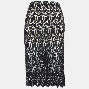 Emporio Armani Black Lace Midi Skirt S, Skirts - Luxury Closet catalog