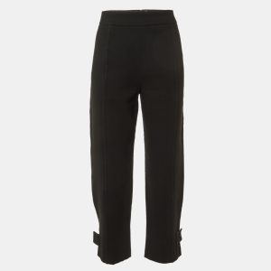 Emporio Armani Black Crepe Tapered Pants S, Clothing - Luxury Closet catalog