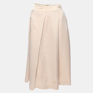 Emporio Armani Beige Rib Knit Midi Skirt M, Skirts - Luxury Closet catalog
