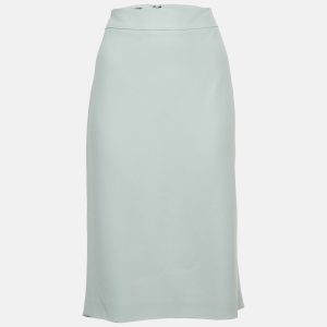 Emporio Armani Pale Blue Crepe Pencil Skirt L, Skirts - Luxury Closet catalog