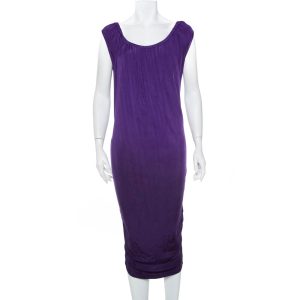 Emporio Armani Purple Knit Sleeveless Shift Dress M, Dresses - Luxury Closet catalog