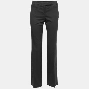 Emporio Armani Charcoal Grey Wool Tailored Trousers M, Clothing - Luxury Closet catalog