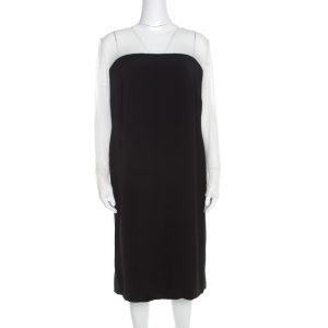 Escada Monochrome Sheer Yoke Detail Long Sleeve Dary Dress L, Dresses - Luxury Closet catalog