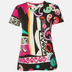 Etro Multicolor Printed Cotton Crew Neck T-Shirt S, Shirts & Tops - Luxury Closet catalog