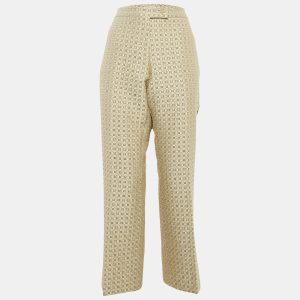 Etro Beige Jacquard Tailored Trousers L, Clothing - Luxury Closet catalog