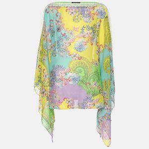 Etro Multicolor Silk Draped Paisley Print Blouse L, Shirts & Tops - Luxury Closet catalog