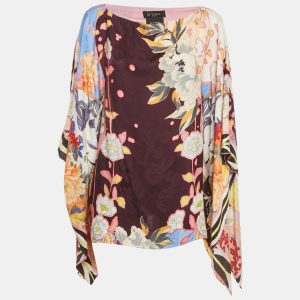 Etro Multicolor Printed SIlk Kaftan Top (One Size), Shirts & Tops - Luxury Closet catalog