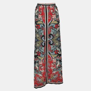 Etro Multicolor Paisley Print Silk Maxi Skirt L, Skirts - Luxury Closet catalog