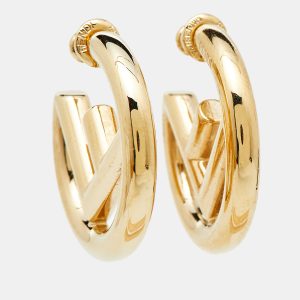 Fendi F is Fendi Gold Tone Hoop Earrings, Jewelry - Luxury Closet catalog