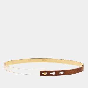 Fendi Multicolor Plastic and Wood Waist Belt L, Belt Buckles - Luxury Closet catalog