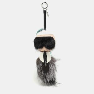 Fendi Multicolor Mink & Fox Fur Karlito Bag Charm, Luggage Accessories - Luxury Closet catalog