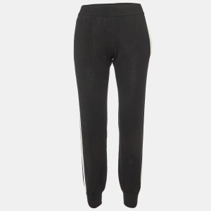 Fendi Black Cotton Knit Jogger Pants S, Clothing - Luxury Closet catalog
