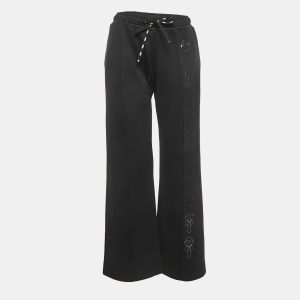 Fendi Black Karl Lagerfeld Print Jersey Sweatpants S, Clothing - Luxury Closet catalog