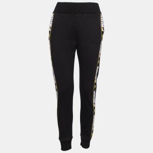 Fendi Black Cotton Logo Tape Trimmed Track Pants M, Clothing - Luxury Closet catalog