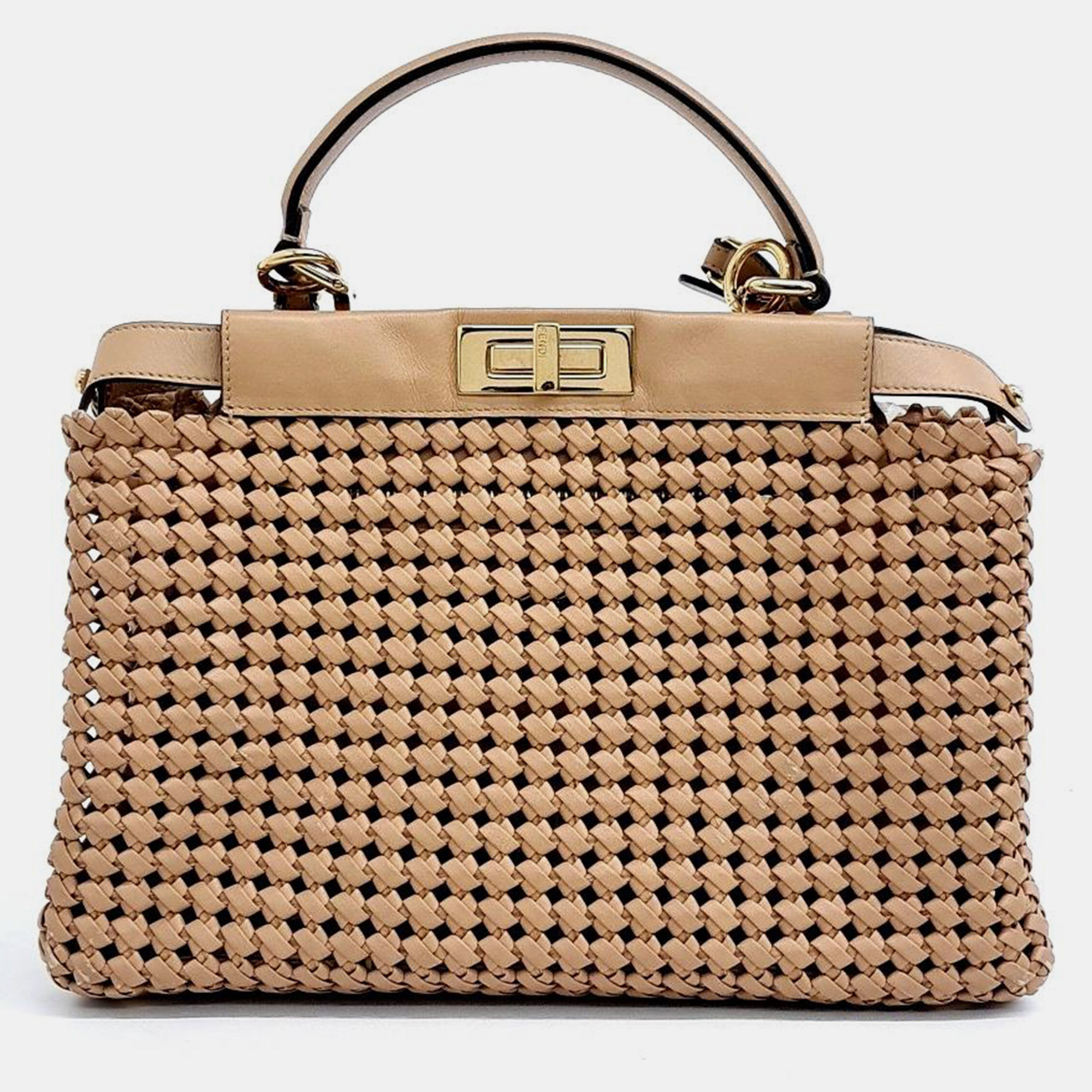 Fendi Interlace Peekaboo Medium bag, Tote Handbags - Luxury Closet catalog