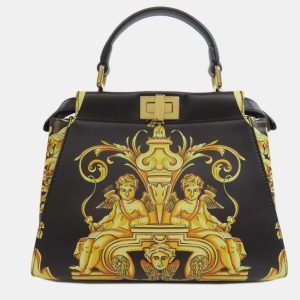 Fendi Calf Leather Fendace Peekaboo Handbag, Satchels - Luxury Closet catalog