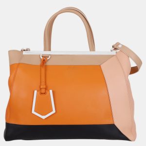 Fendi Medium Geometric 2Jours Bag, Tote Handbags - Luxury Closet catalog