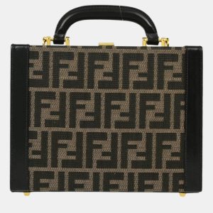 Fendi Brown Black Zucca Makeup Box, Handbags - Luxury Closet catalog