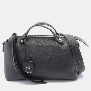 Fendi Black Leather By The Way Selleria Medium Handbag, Satchels - Luxury Closet catalog