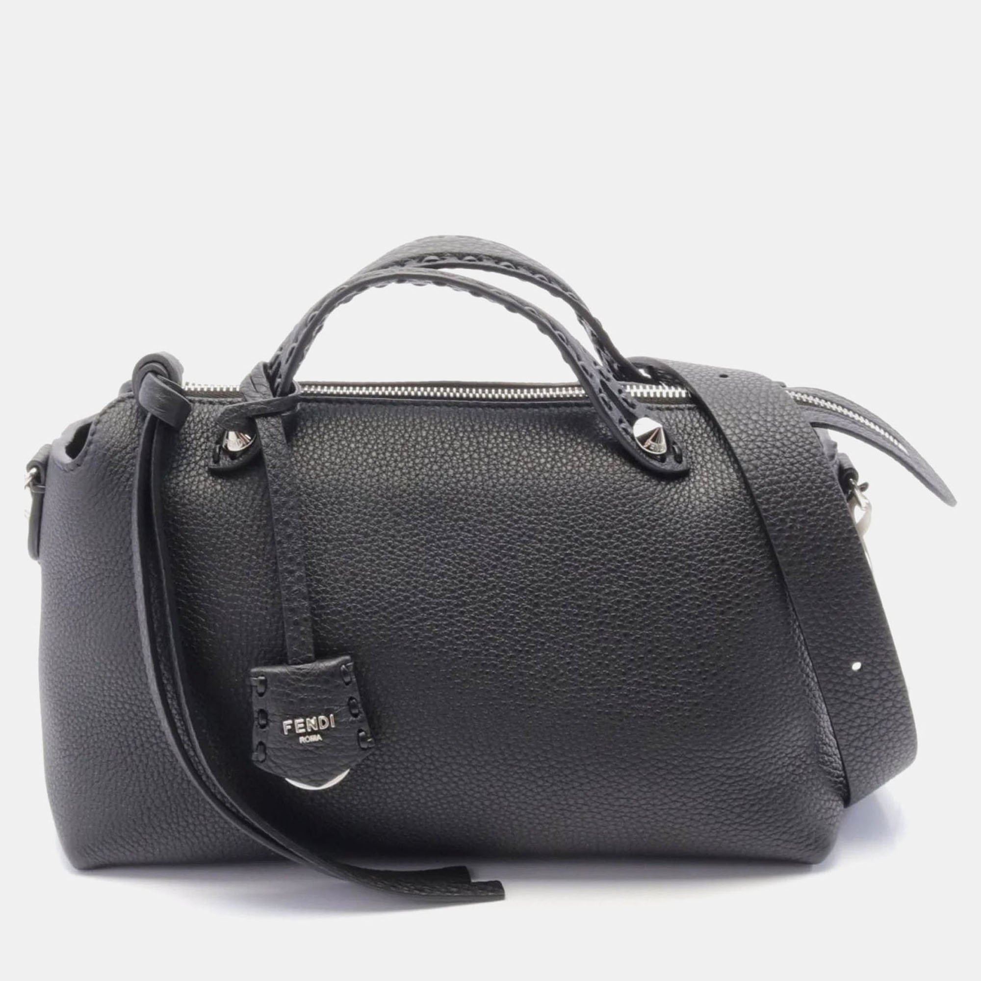 Fendi Black Leather By The Way Selleria Medium Handbag, Satchels - Luxury Closet catalog