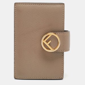 Fendi Beige Leather FF Accordion Card Case, Wallets & Money Clips - Luxury Closet catalog