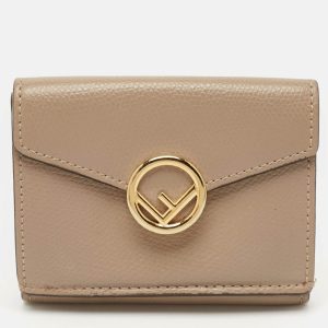 Fendi Beige Leather F is Fendi Trifold Wallet, Wallets & Money Clips - Luxury Closet catalog