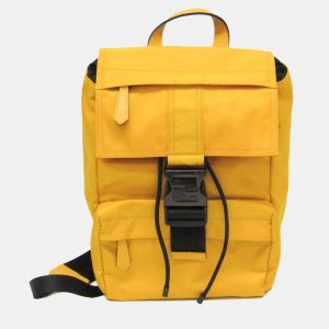 Fendi Yellow Nylon Fendines Sling Backpack, Backpacks - Luxury Closet catalog