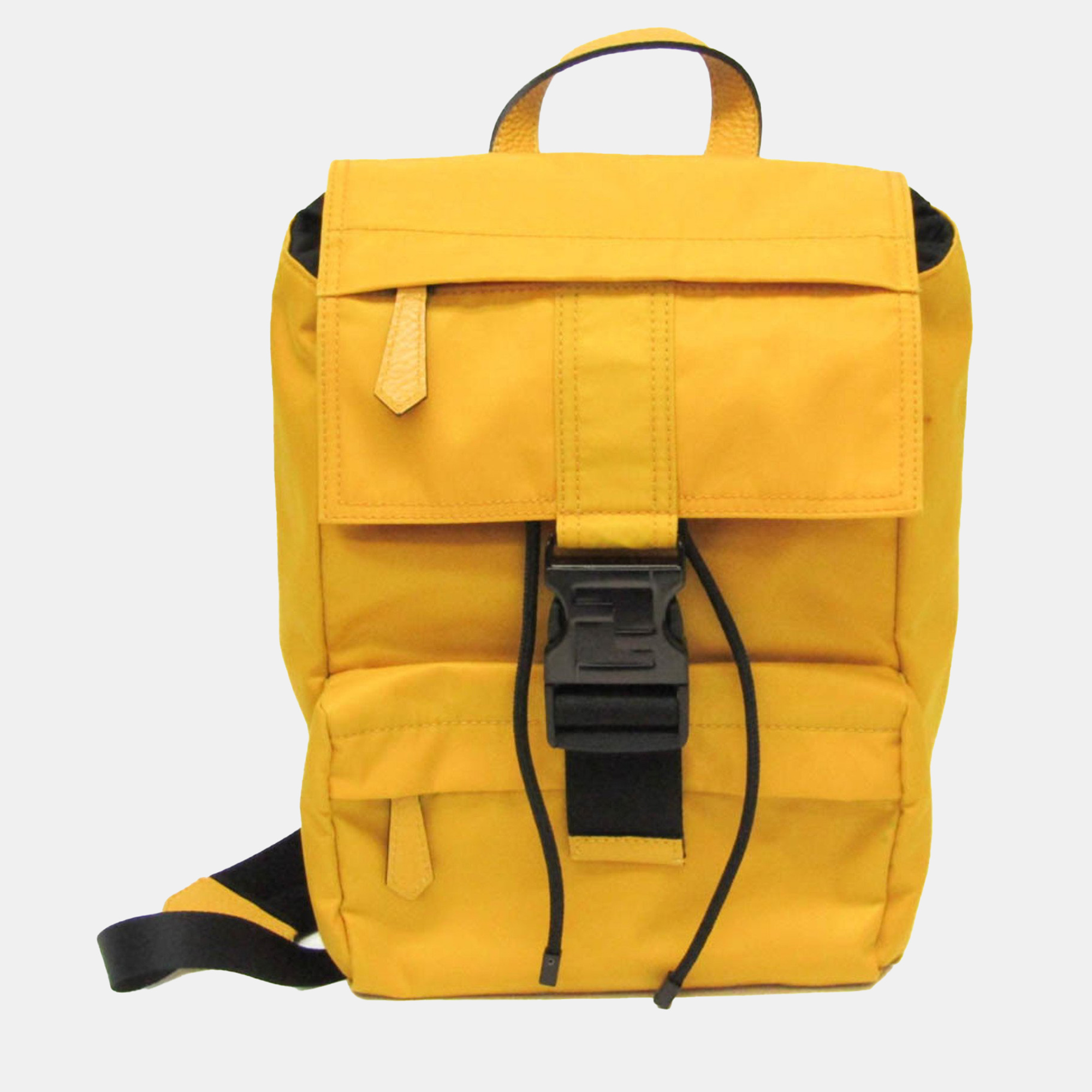 Fendi Yellow Nylon Fendines Sling Backpack, Backpacks - Luxury Closet catalog