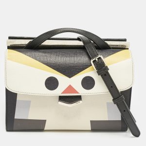 Fendi Multicolor Leather Mini Monster Demi Jour Top Handle Bag, Satchels - Luxury Closet catalog