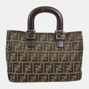Fendi Brown Zucca Canvas Tote Bag, Tote Handbags - Luxury Closet catalog
